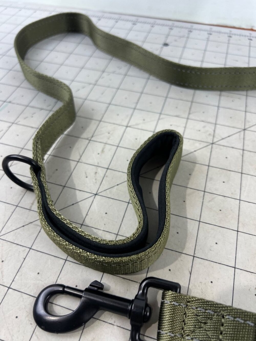 Plutus Pet Dual Handle Dog Leash 6ft Ranger Green Durable Nylon Padded Handles N - Picture 3 of 6